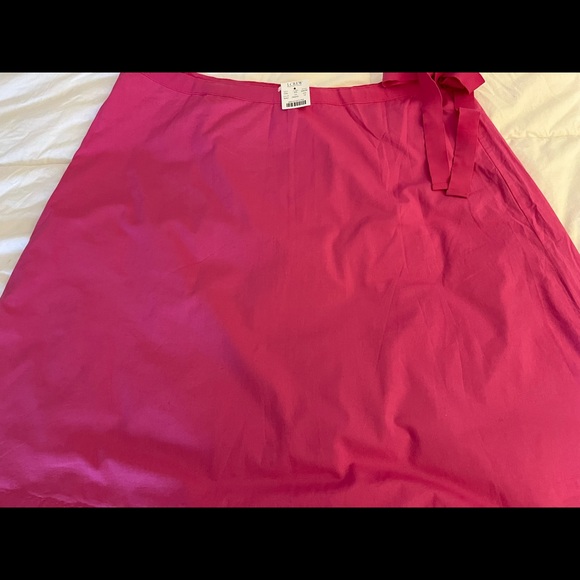 New J crew skirt bow women’s 14 large - Picture 2 of 3
